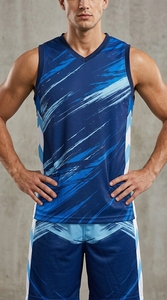 Breathable Sleeveless Basketball Sportswear Uniform Set - Product Image 6