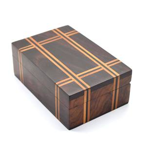 Stylish Wooden Hand Carved Vintage Decorative Storage <b>Box</b> For Jewelry <b>Keepsake</b> Vanity With Hinged Lid For Homedecor Wedding Gift - Product Image 6