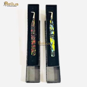 แหนบต่อขนตาแบบพรีเมียม 90 องศา ทำจากสแตนเลส พร้อมโลโก้สั่งทำได้ - Product Image 3