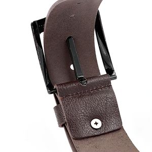 Cinturones de Cuero Genuino de Alta Durabilidad y Calidad, Cinturones Profesionales Fáciles de Usar, Cinturones de Cuero Cómodos de Secado Rápido para Uso Casual - Product Image 3
