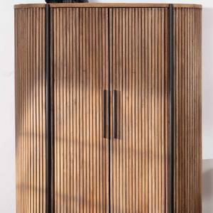 Mueble redondo Vandana Urban Legacy de 120 cm en madera exótica Troms - Product Image 5