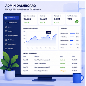 Software SaaS de Chatbot con IA, Motor de Respuesta Inteligente, Interacción con el Cliente y Asistencia Virtual 24/7, Disponible en Stock - Product Image 3