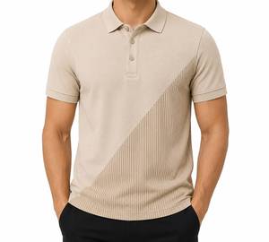 Camisa Polo Clásica para Hombre, Algodón Pique, Bordado Personalizado, Golf, Tenis, Informal de Negocios, Uniforme, Transpirable, Duradera - Product Image 1
