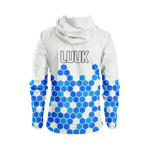 Custom Manufacturer Unisex Hooded Windbreaker <b>Jacket</b> <b>Lightweight</b> Water Resistant Outdoor Wear Latest Design 2026 - Product Image 5
