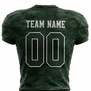 Ensemble de maillots de football américain tendance pour le collège, sublimation, style professionnel, uniforme de sport américain, toutes tailles disponibles - Product Image 5