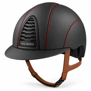 Casco de Polo Fina Sports para Adultos con Visera, Ventilaciones Transpirables y Cierre de Hebilla - Product Image 5
