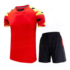 Men's Casual Summer Breathable 100% Cotton High Quality Street Style Shirts Shorts <b>Set</b> Short-Sleeved Solid <b>Knitted</b> Fabric Custom - Product Image 3