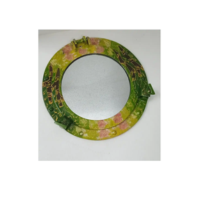 Espejo de Pared Decorativo Redondo Estilo Ojo de Buey, Diseño de Ventana de Barco Náutico, Espejo de Pared de Metal Hecho a Mano para Baño - Product Image 1