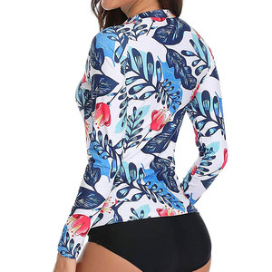 Rashguard pour femme, dernier design, best-seller, en spandex et polyester, pour entraînement, en vente en ligne - Product Image 3