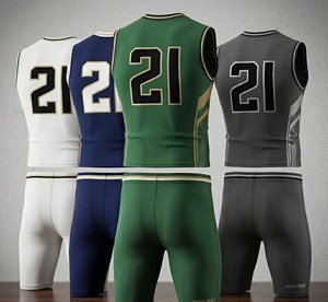 Men's White Sleeveless Compression Vest And <b>Shorts</b> Set Moisture Wicking Fitted Sportswear All Seasons - Product Image 6