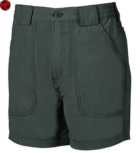 Pantalones Cortos de Pesca Unisex Personalizados con Logotipo a Color, Impermeables, Transpirables, con Perforaciones en la Parte Trasera, Pantalones Cortos Deportivos de Pesca - Product Image 1