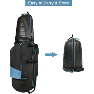 Sac de voyage de golf rigide Beybay ABS 1680D personnalisé avec coque rigide pour les compagnies aériennes avec roues unisexe - Product Image 2