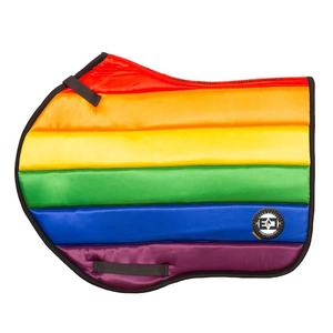 Tapis de selle de dressage personnalisable Galaxy Tissu satiné avec doublure en coton Design sublimé pour le saut - Product Image 5
