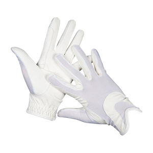 Guantes de Equitación de Cuero Genuino con Cierre de Cremallera y Logotipo Personalizado, Transpirables, Unisex, para Exteriores, del Fabricante - Product Image 2