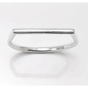 Minimalist 925 Sterling <b>Silver</b> Wedding Band <b>Ring</b> Unisex Everyday Wear Fine Jewelry - Product Image 2