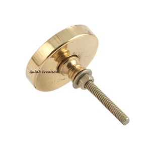 Perilla de cajón de metal de latón de hueso marrón para todo tipo de muebles, para cocina, dormitorio, tocador, baño, sala de estar, uso, novedad - Product Image 4