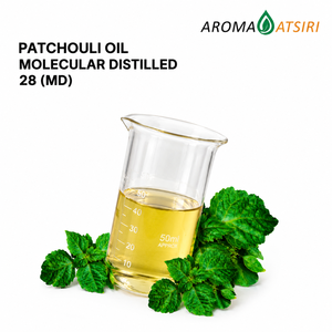 Huile essentielle pure de patchouli Aroma Atsiri, distillée moléculairement, 28 MD, arôme terrestre pour l'aromathérapie - Product Image 1
