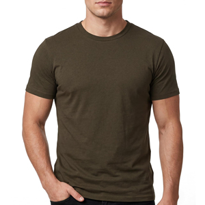 Camiseta para hombre, multicolor, de algodón puro, de manga corta, con cuello redondo, ropa informal suave para comodidad diaria - Product Image 1