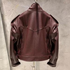 High Quality Best Supplier <b>Men</b> Leather <b>Jacket</b> In Different Sizes Winter Leather <b>Jacket</b> For <b>Men</b> OEM Plus Size PU Leather <b>Jacket</b> - Product Image 3