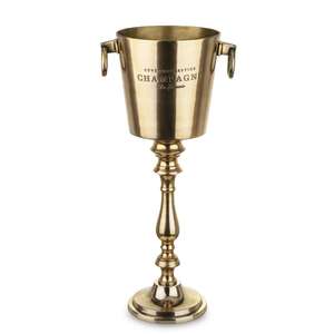 Seau à glace de luxe pour champagne et vin, présentoir de sol en métal pour boissons, refroidisseur de fête - Product Image 3