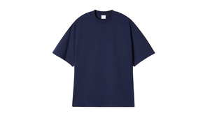 T-shirt uni à col rond pour homme, 100 % coton, manches courtes, coupe classique, doux, respirant, haut décontracté d'été pour tous les jours - Product Image 2