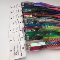 NOUVEAU ARRIVÉ Weiyu personnalisé OEM Leurres de pêche à la traîne en plastique Marlin Thon Tête en résine pour la pêche en mer leurres poulpe d'eau salée