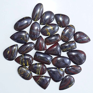 Cabujón de Cuarzo Ojo de Tigre 100% Natural, Gema de Alta Calidad para Joyería al por Mayor, Formas Variadas, Personalizable, Energético - Product Image 3