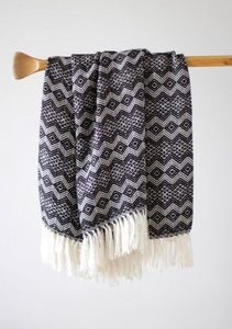 Manta de Jacquard 100% Algodón con Borlas |   Manta Decorativa Boho para Sofá |   Fabricante Mayorista - Product Image 4