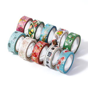 Acrylic Waterproof Single Sided Japan Made Customizable Japanese Paper Masking <b>Tape</b> with Mount Fuji Design - Product Image 4