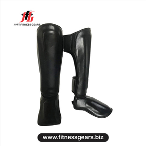 Espinilleras de Boxeo de PU, Equipo de Protección Unisex, Duradero, para Entrenamiento de Artes Marciales - Product Image 3