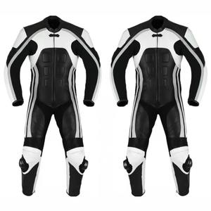 Traje de Motocicleta de Cuero Personalizado para Conductores de Talla Grande - Impermeable, Cortavientos, Transpirable, Ignífugo, Anti-UV, Ropa Deportiva de Carreras - Product Image 1