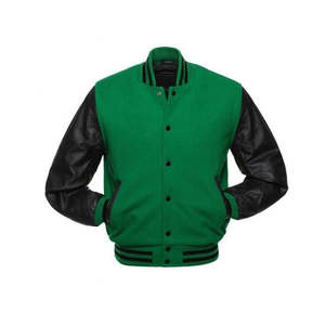 Veste de baseball varsity personnalisée avec logo OEM pour homme, imperméable, respirante, boutonnée, pour l'hiver, pour adultes - Product Image 5