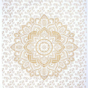 Coton Tenture Murale Ombre Mandala Tapisserie Petit Décor À La Maison Affiche Nappe À La Main Plusieurs Couleurs par Les Expéditeurs Indiens - Product Image 1
