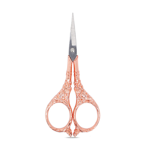 Nail Cuticle <b>Tool</b> <b>Makeup</b> Scissor Eyelash Eyebrow Scissor Curved Head Manicure Scissor With Fine Point Custom Made New - Product Image 1