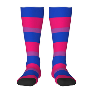 Wholesale Men's And Women's Breathable Fashion <b>Socks</b> Multicolor <b>Moistures</b> Wicking High Stretch Casual Cotton Daily Sports <b>Socks</b> - Product Image 2