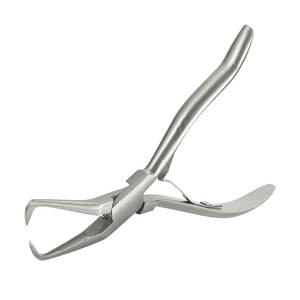 Pinzas Profesionales de Acero Inoxidable Plateado para Extensiones de Cabello con Dientes, Herramientas para Extensiones de Cabello en Venta - Product Image 3