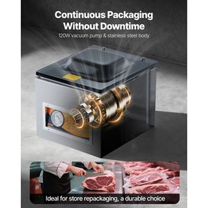 Machine à vide compacte 260W pour aliments humides, viandes et marinades – Scelleuse sous vide efficace de 1ère génération - Product Image 5
