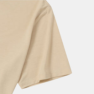 Camisetas personalizadas de algodón orgánico suave y poliéster para hombre, camisetas de verano para niños, ropa estilo streetwear, camiseta con botones para hombre - Product Image 5