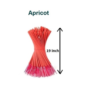 Bâtons d'encens de 19 pouces, meilleurs vendeurs, bâtons d'encens naturels abricot, approvisionnement en vrac (rouge) - Product Image 1
