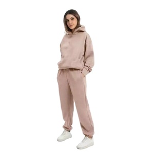Vente en Gros Logo Personnalisé Survêtement à Capuche pour Femmes Décontracté Streetwear Mode avec Tissu Brodé pour l'Hiver - Product Image 4