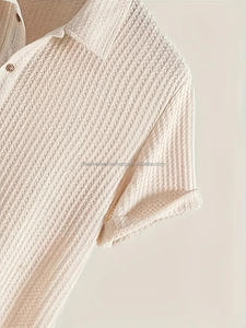 Nueva camiseta de verano a la moda para hombre, ropa deportiva informal de manga larga, Camiseta de algodón ajustada, polos para hombre - Product Image 3