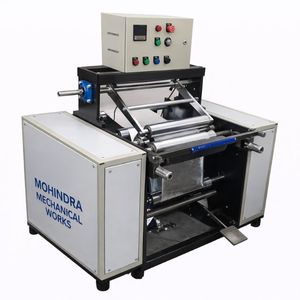 Machine à rembobiner les feuilles d'aluminium, système semi-automatique pour des performances stables, rouleaux de feuilles d'aluminium de qualité constante, MOHINDRA MECHANICAL WORKS - Product Image 2