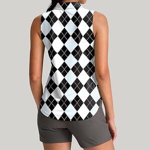 Chemisier sans manches zippé pour femme, décontracté et tendance, avec fermeture éclair sur le devant, fabricant OEM ODM, marque privée, vente en gros - Product Image 3