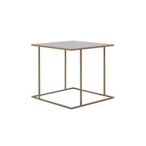Luxury Metal Coffee <b>Table</b> With <b>Marble</b> <b>Top</b> Stylish Centerpiece Furniture For Hotel Lobby Interior Decoration - Product Image 1