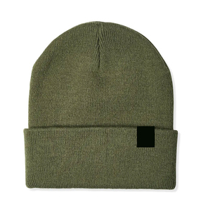 Gorro de Invierno Unisex Personalizado con Logotipo OEM, Color Crema, 100% Acrílico, Tejido, Gorro de Invierno de Color Sólido, Unisex, 100% Acrílico - Product Image 4