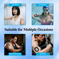 Lot de 30 patchs adhésifs Omnipod 5, imperméables, prédécoupés, hypoallergéniques, pour capteurs de surveillance continue du glucose (CGM), sans latex