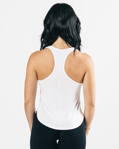 Top Corto Ajustado de Alto Rendimiento para Mujer, 94% Algodón, 6% Elastano, Transpirable, Estilo Racerback, Escote Redondo, Tallas Grandes - Product Image 3