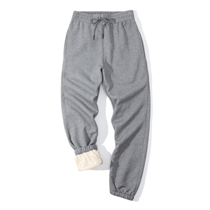 Women's Harem Pants Solid Color Drawstring <b>Waist</b> Loose Fit Full Length Casual Autumn Wear Knitted Cotton Pants - Product Image 6