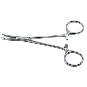 Stainless Steel Curved Hemostatic Forceps for Dental Surgery CE Certified ISO13485 Certified Manual Instrument Class I Hospital - Product Image 2