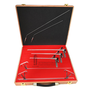 Kit d'instruments chirurgicaux manuels rigides en acier inoxydable de haute qualité pour bronchoscopie, réutilisable pour l'examen des voies respiratoires et des poumons - Vente chaude - Product Image 1